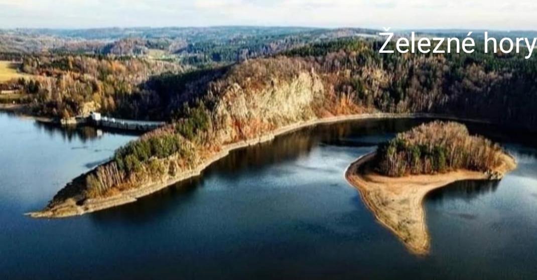 Luxusní Chata Sečanda v Železných horách u Sečské Přehrady Exterior foto